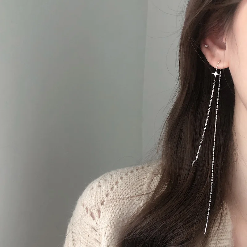 Женские серьги гвоздики из серебра 925 пробы с крестом|Серьги-гвоздики| |