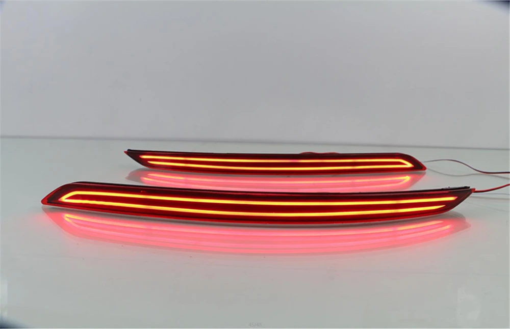 2 шт. светодиодный задний фонарь тормоза задняя противотуманная фара