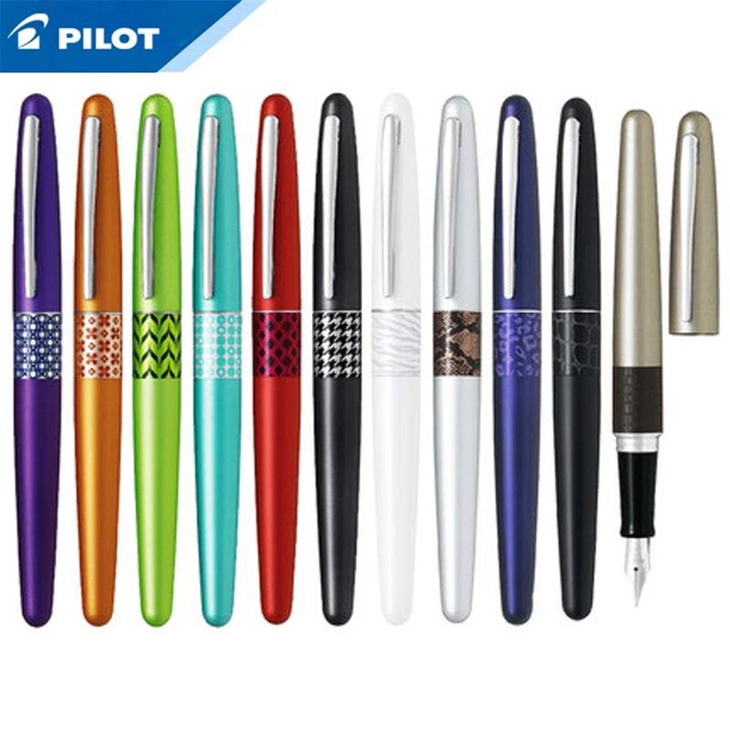 

Pilot Metropolitan Fountain Pen - caneta tinteiro Fine Nib Animal Colorful Body Pilot FP-MR2/ FP-MR3-88G plumas estilograficas