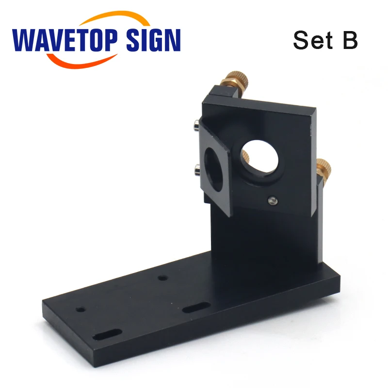 

WaveTopSign CO2 Laser Mount Reflective Mirror 25mm Laser Head Second Mirror Mount Integrative Mount For Lase Engraving Machine