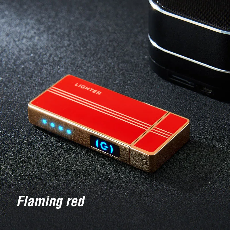 Новинка 2021 зажигалка с двойной дугой USB электрическая плазменная дуговая новинка