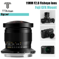 ttartisan 11mm f2 8 manual focus wide angle fisheye lens for fujifilm gfx medium format cameras gfx100s gfx50s gfx50r