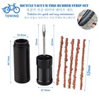 Комплект для ремонта велосипедных бескамерных шин, портативный инструмент для ремонта шин для дорожного велосипеда, горного велосипеда, прокол, Резиновая полоса, велосипедные аксессуары