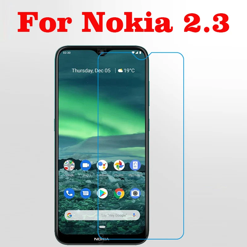 2.5D высокоалюминиевое закаленное стекло для nokia 2 3 защитная пленка 9H