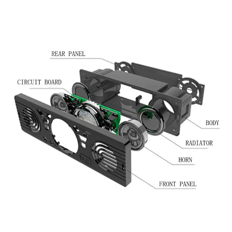 Многофункциональный автомобильный mp3-плеер 12 В FM-радио Bluetooth стерео RCA-выход