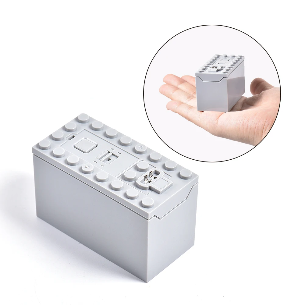 Для LEGOING Technic Power function AAA чехол с батарейным отсеком 88000 Необычные строительные