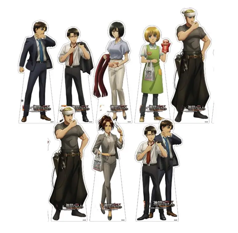 Аниме Обувь для косплея по аниме атака на Титанов Акерман Эрвина Смит фигурка