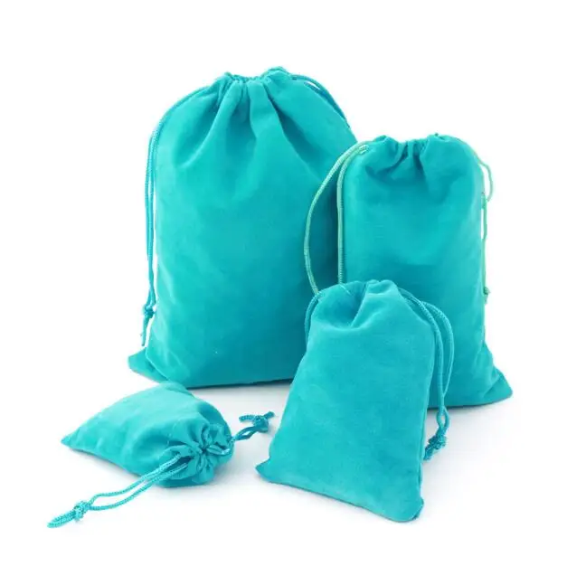 

5x7 см 7x9 см синие бархатные мешочки для упаковки ювелирных изделий, Дисплей шнурок сумочки для упаковки подарков и пакетов
