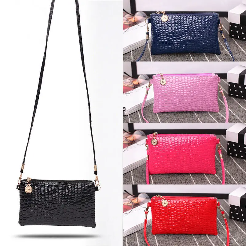 Новинка 2020 женская маленькая сумка на плечо из искусственной кожи личи сумочка