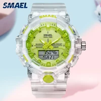 smael women men sports digital watch waterproof luminous electronic watches lady dual time wristwatch relogio %d1%87%d0%b0%d1%81%d1%8b reloj 8025