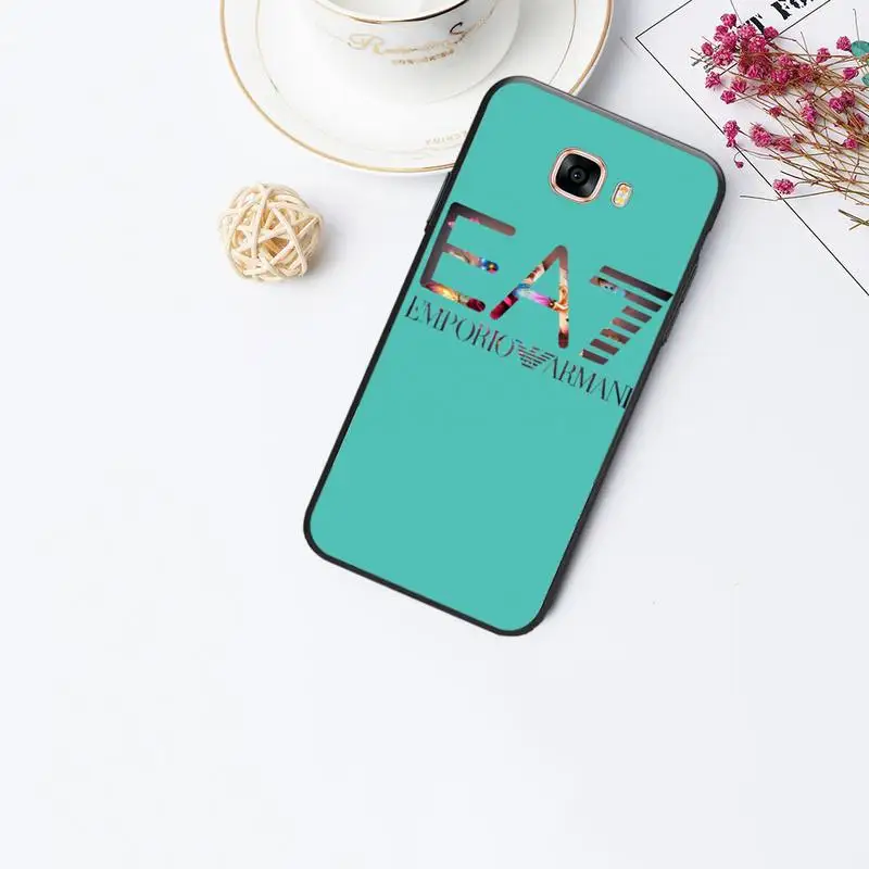 

Italian luxurys brand EA7 for samsung A10 coque fundas etui for samsung galaxy A30S A40 A50 A51 A70 A71 note 8 9 10 cases cover