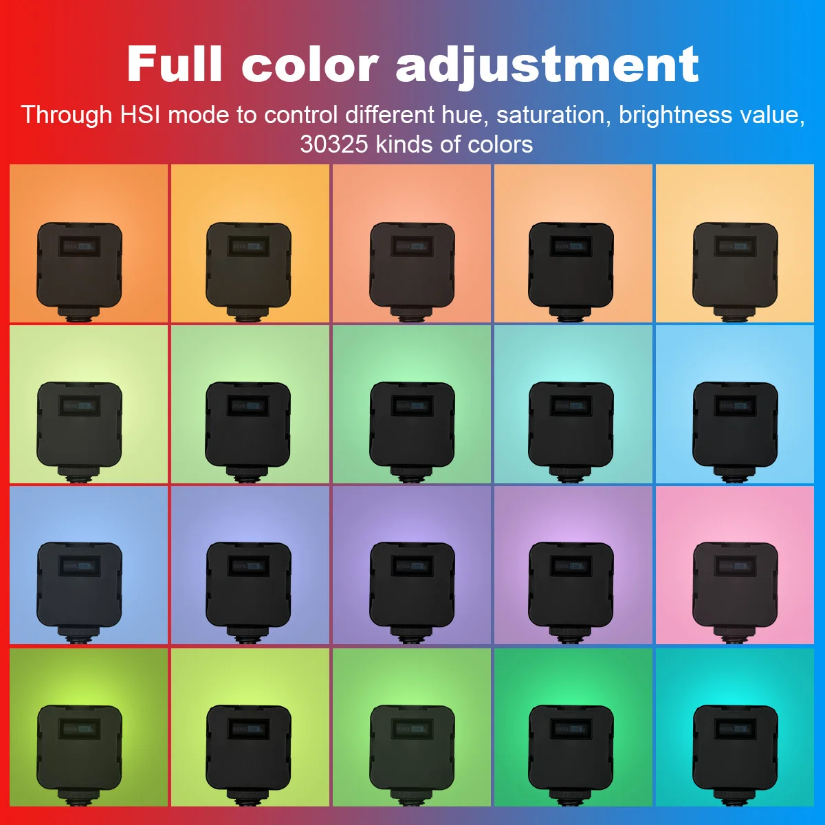 Портативная светодиодная RGB-лампа для видеосъемки С закатом | Электроника