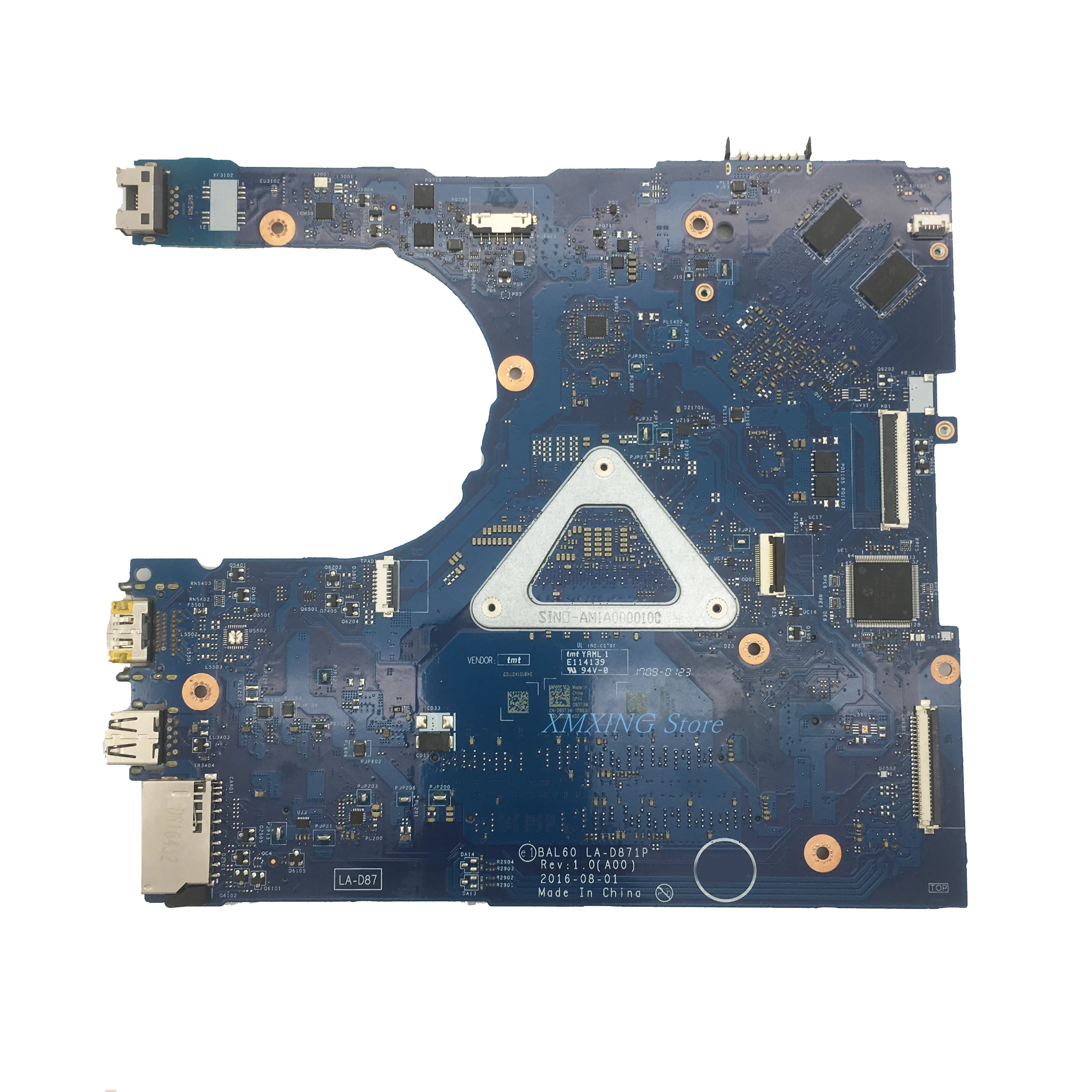 FULCOL для DELL Vostro 14 5468 5468D материнская плата ноутбука I7 7500U Geforce940MX LA D871P CN 09DT3W 9DT3W