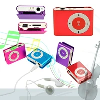 clip on mini metal tfsd slot usb portable micro mp3 player good quality music player for running relaxing