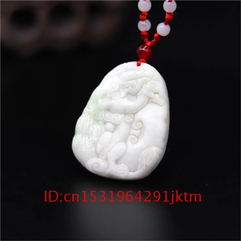 Натуральное ожерелье для подарков Амулет Дракона аксессуары ювелирные изделия