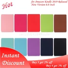 Ультратонкий чехол для электронной книги, Магнитный защитный чехол-книжка с откидной подставкой для Amazon Kindle J9G29R 10th 2019, выпущенная новая версия