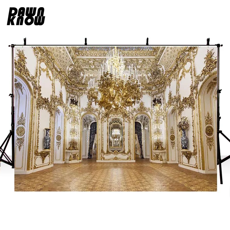 Виниловый фон для фотосъемки с изображением красивой и чудовища роскошный замок