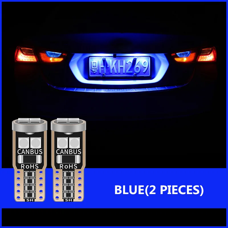 

10x Car LED Dome Light Canbus T10 W5W Light For Opel Astra H J G Corsa D C Insignia Vectra B Zafira Auto Interior Lamp Bulb