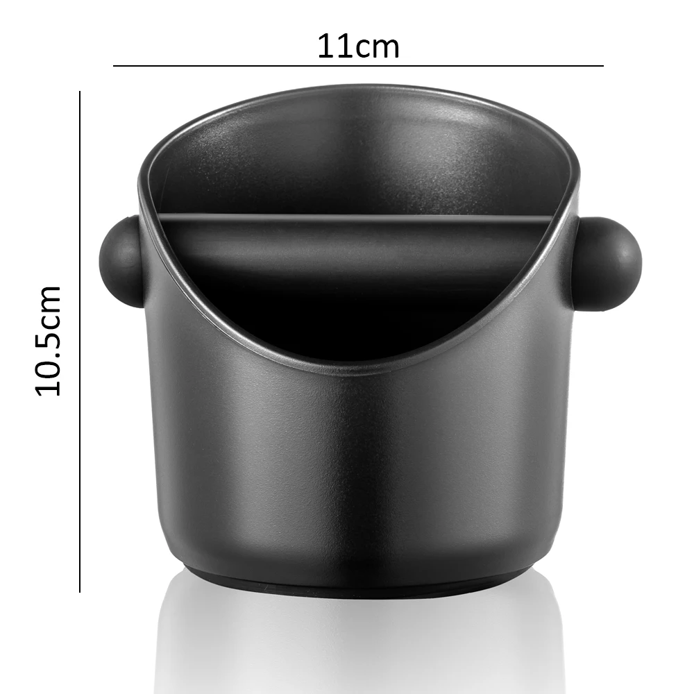 

Coffee Ground Recycling Container Waste Bin Espresso Knock Box Shock-Absorbent Barista Style Anti Slip Coffee Grind Dump Bin