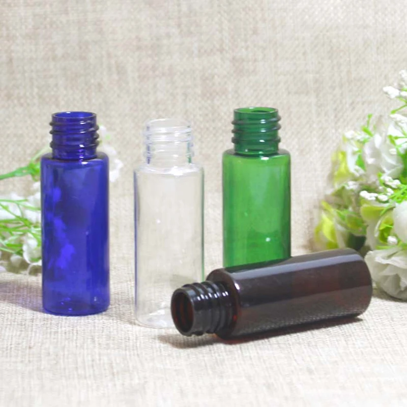 

10pcs/lot 20mlPET essential oil bottle plastic dropper oil bottle essential oil bottle cosmetic sub-bottling