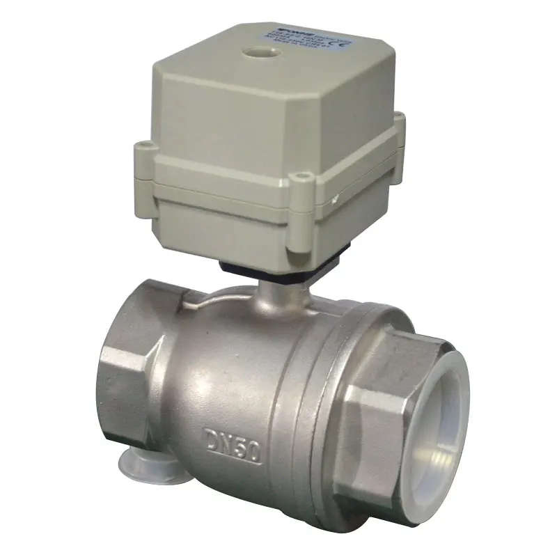 Шаровой кран с электроприводом DN50 2 дюйма BSP/NPT 110 230 В переменного тока