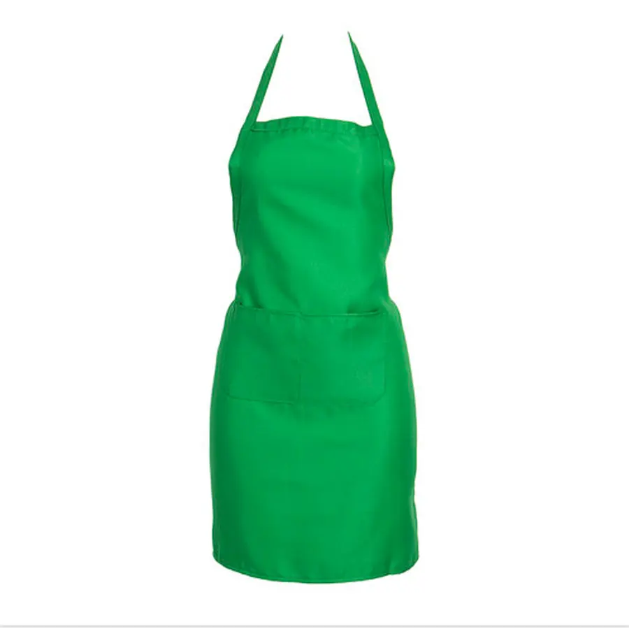Новейший Высококачественный простой фартук 8 цветов+ карман для шеф-поваров, мясника, кухни, готовки, выпечки