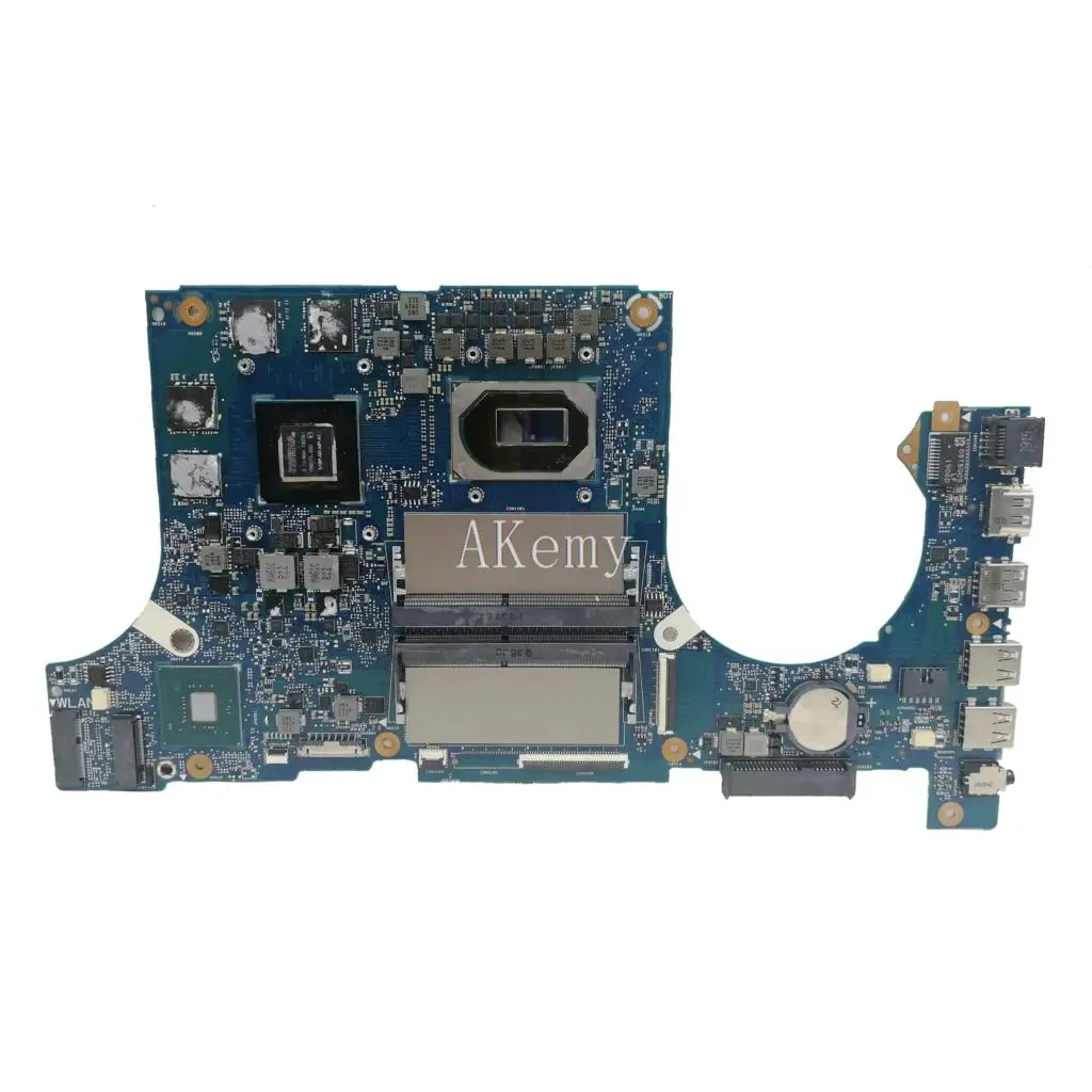 Verkauf Akemy Motherboard Für For Asus TUF Gaming FX505G FX505GT FX95GT FX95GT9750 Laptop Mainboard I7-9750H GTX 1650/4GB GDDR5