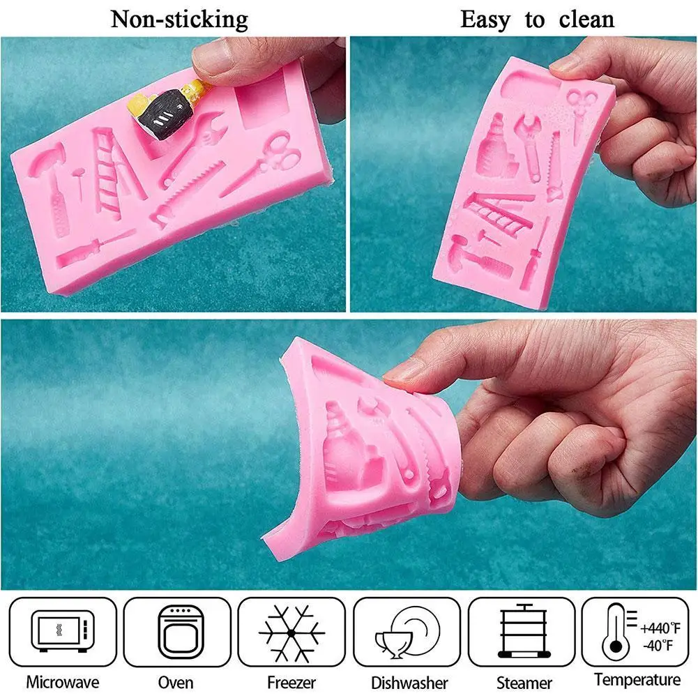 Силиконовая форма инструмент для ремонта паста шоколад помадка торт формы