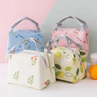 student ladies portable oxford cloth insulation freezer bag portable lunch lunch bag lunch box bag large capacity insulation bag