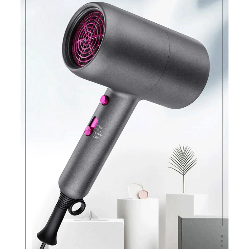 Тихий Фен фен высокой мощности с отрицательными ионами бытовой прибор вилка