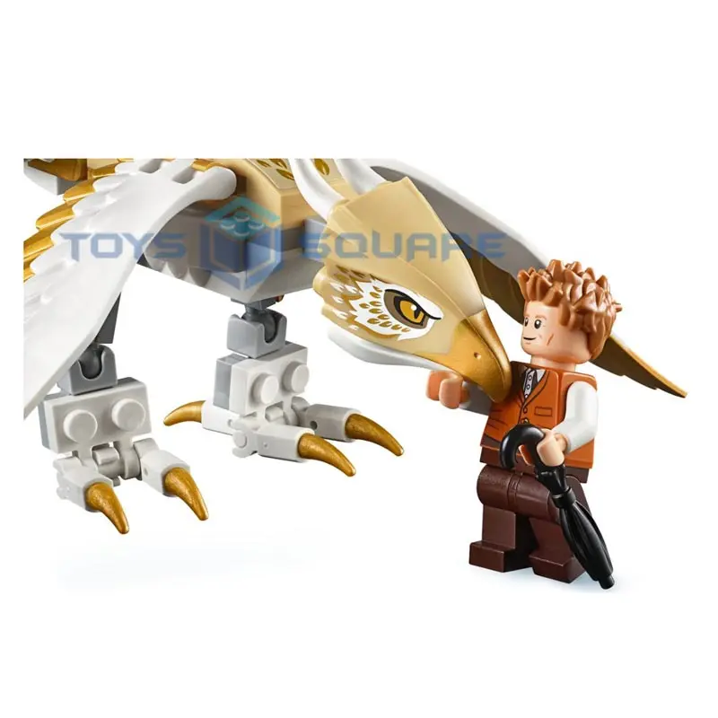 

The Magical Creatures Model Building Blocks With Magic Movie Action Figures Bricks Set Gifts Educational Toys For Children