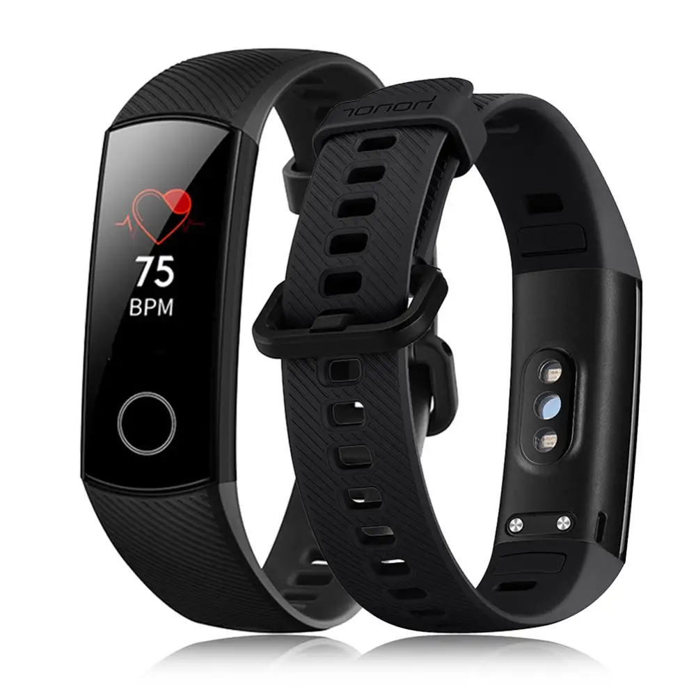 huawei Honor Band 5 Смарт-браслет Цвет Экран Фитнес браслет за частоту сердечных сокращений мониторинг кислорода в крови Стандартный Editio