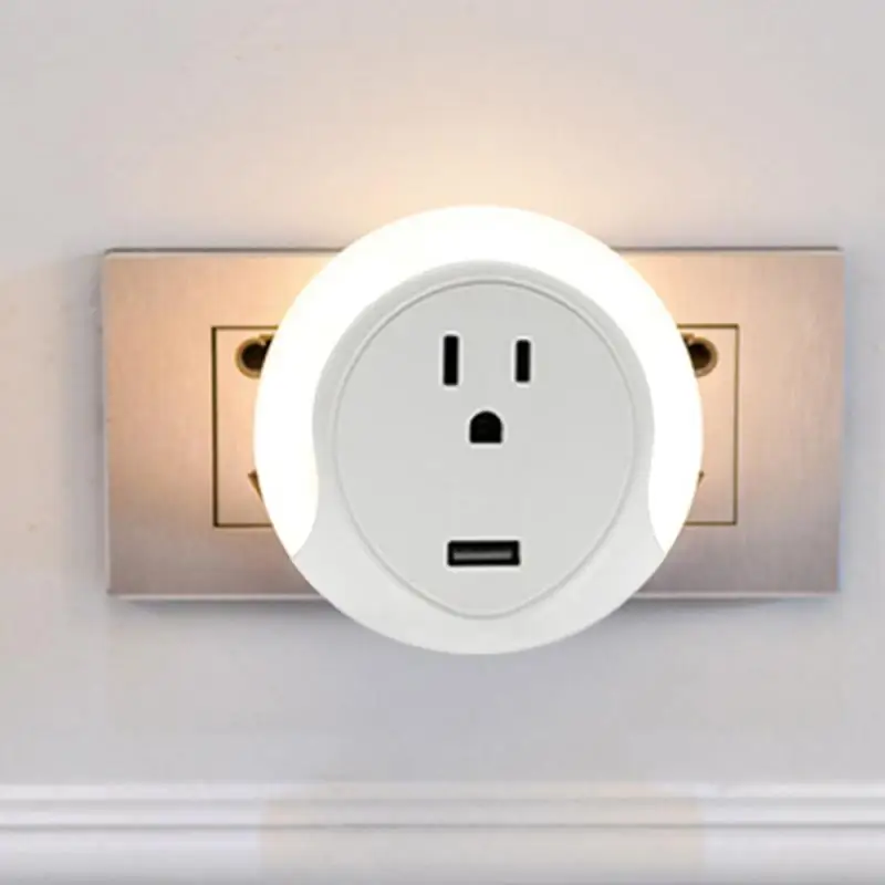 

Tuya Smart Life Smart WiFi Socket With LED Night Light US Plug Smart Plug Remote Control Voice Control for Alexa Google Home