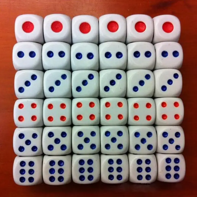 10Pcs/Set Standard Plastic 10mm Game White Dice Die Drop Shipping Wholesale Price ARE4 D&ampD D20 RPG Hot Sale | Спорт и развлечения