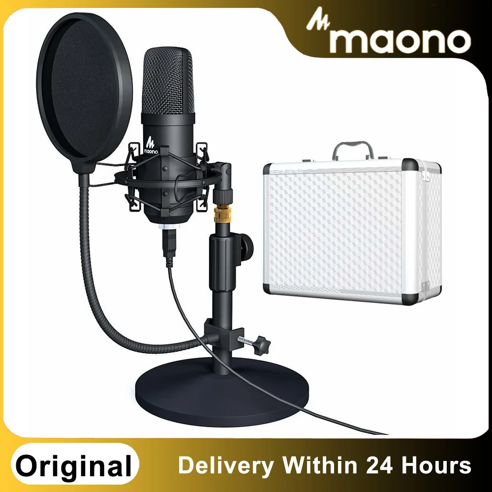 Оригинальный Микрофон MAONO A04TC USB профессиональный конденсаторный микрофон