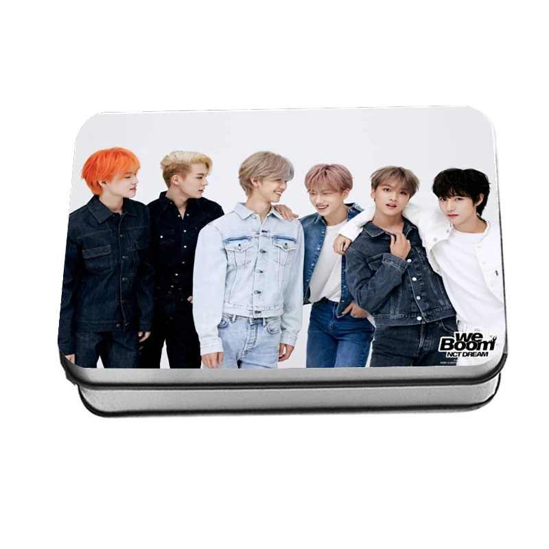 Kpop NCT Dream мы бум Polaroid ЛОМО карта с фотографией Haechan Jaemin HD Фотокарта карты