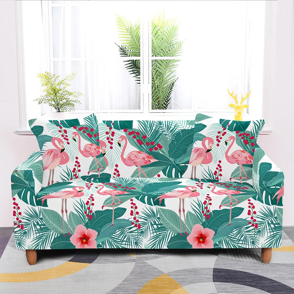 

Stretch Spandex Sofa Covers for Living Room Modern Elastic Slipcovers Sectional Couch 1/2/3/4 Seater