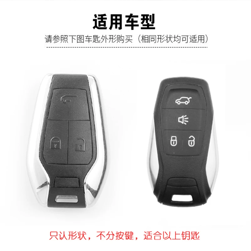 Чехол для автомобильного ключа с дистанционным управлением из углеродного