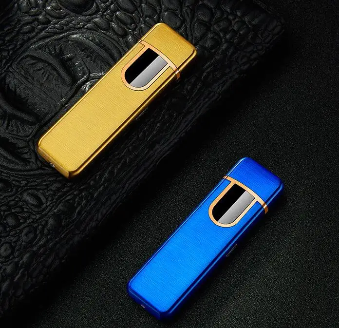 Ветронепроницаемая Зажигалка для зарядки ультра тонкая Персонализированная