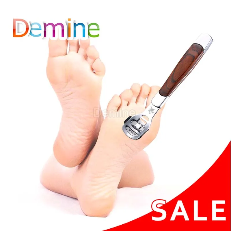 Demine твердый инструмент для удаления кожных мозолей бритва с трещинами пяткой и