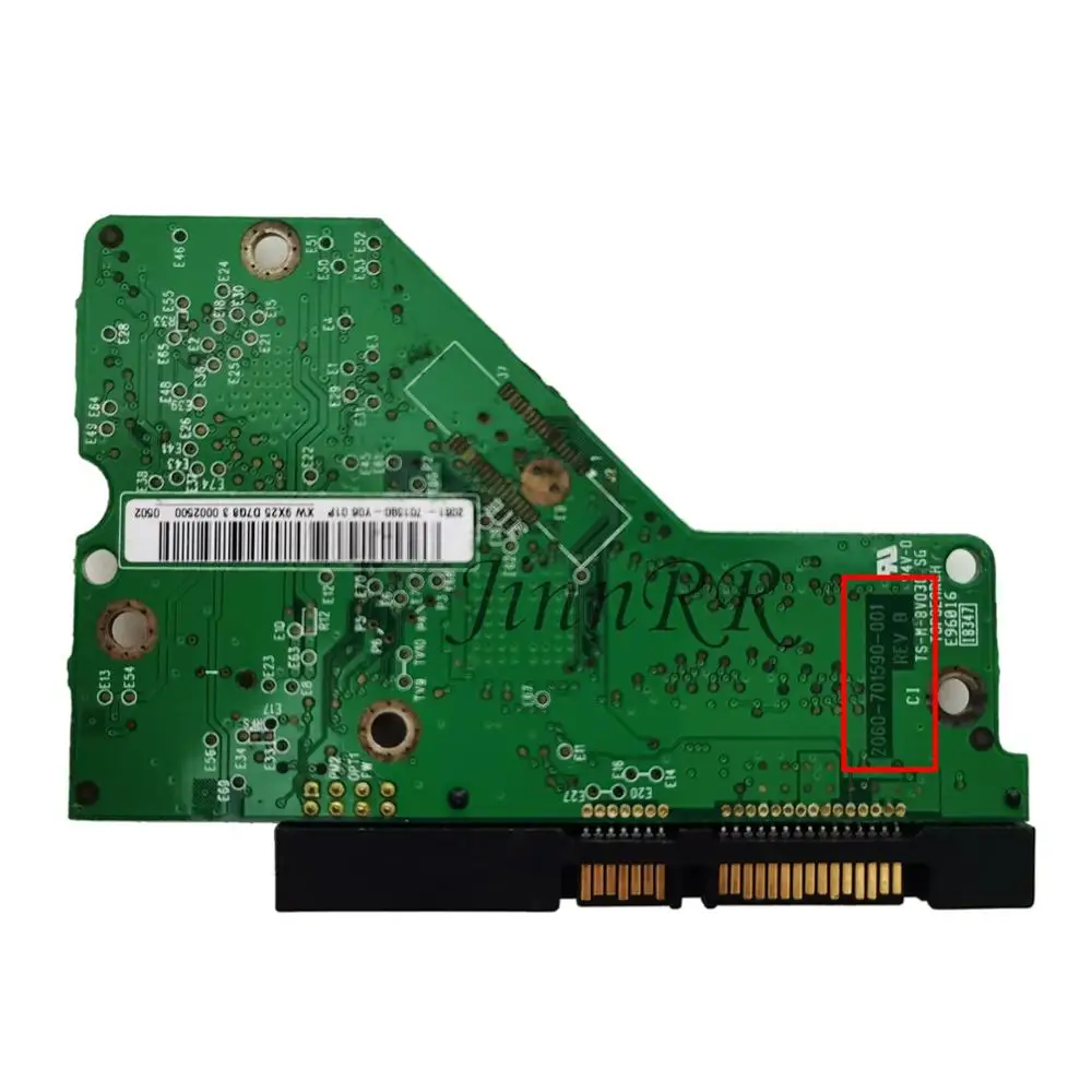 2060 701590 001 REV B HDD PCB Логическая плата A для WD 3 5 SATA восстановление данных жесткого