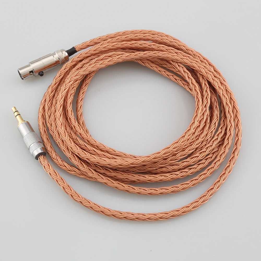 New 2.5mm 4.4mm XLR 16 Core 99% 7N OCC Earphone Cable For AKG Q701 K702 K271 K272 K240 K141 K712 K181 K267 K712 Headphone