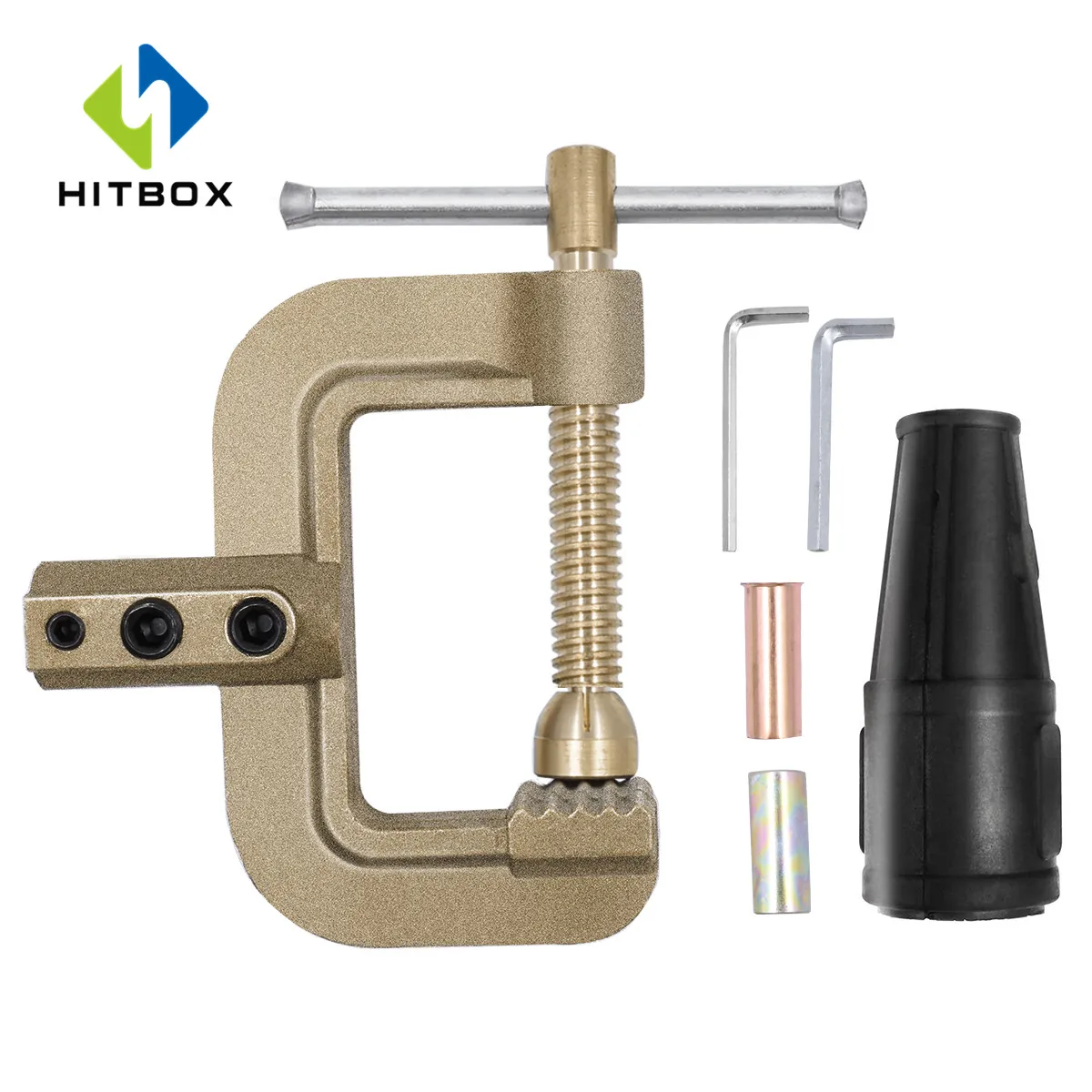 HITBOX медный 400A Заземленный зажим для сверхмощной дуги MMA STICK MIG TIG Сварочные