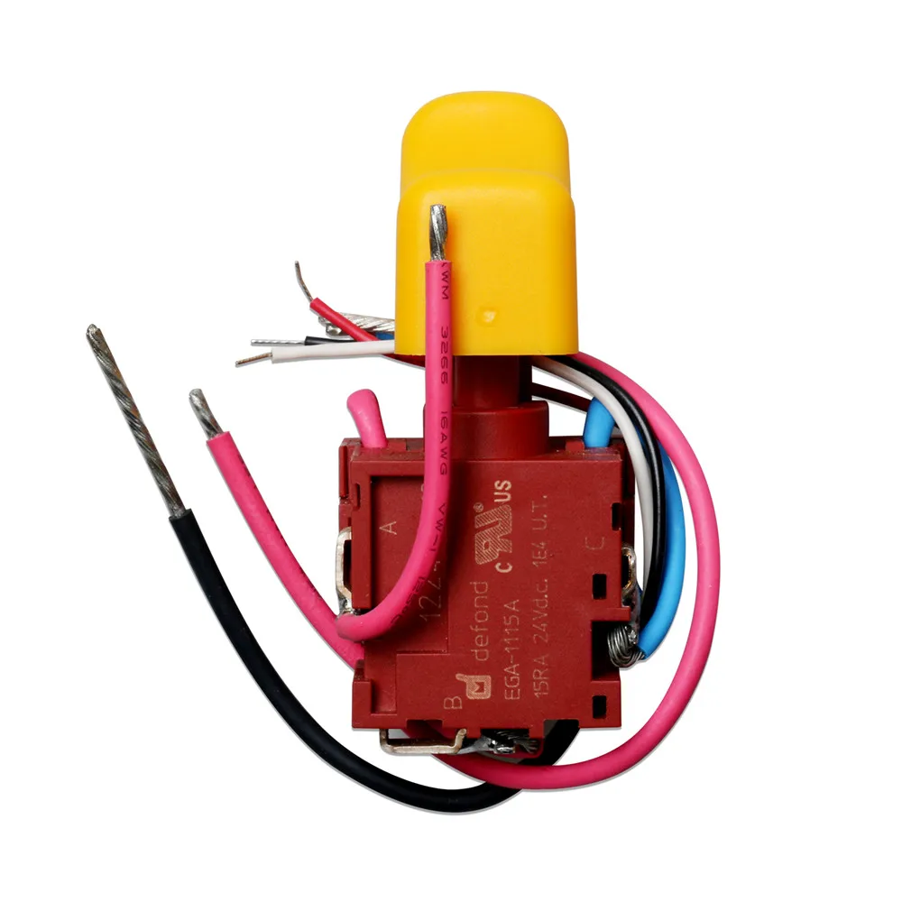 Для DEFOND power Trigger Switch EGA-1115A 15RA 24V DC для электрической дрели, Сменный переключатель, запасные части