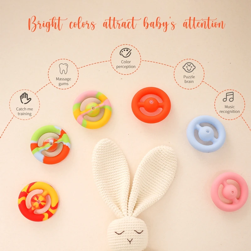 1 предмет Еда Класс силикон рукоятка игрушка для снятия стресса уменьшить