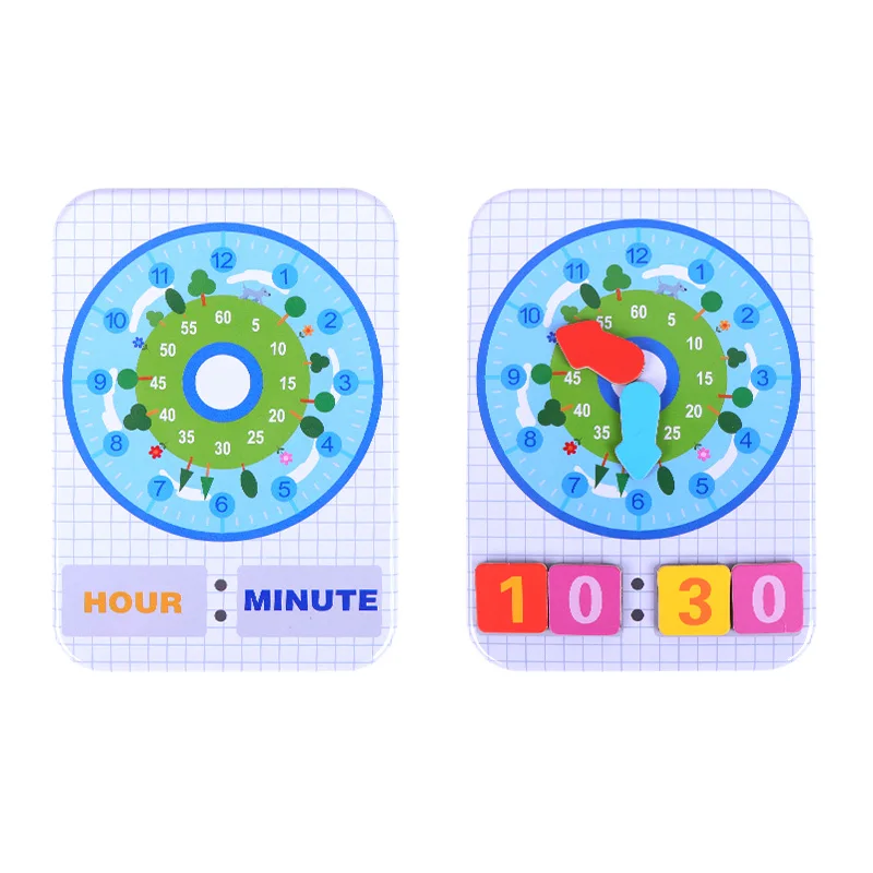 Child Wooden Math Number Stick Magnetic Mathematics Puzzle Baby Children Early Learning Counting Educational Toy with Box kids g | Игрушки и