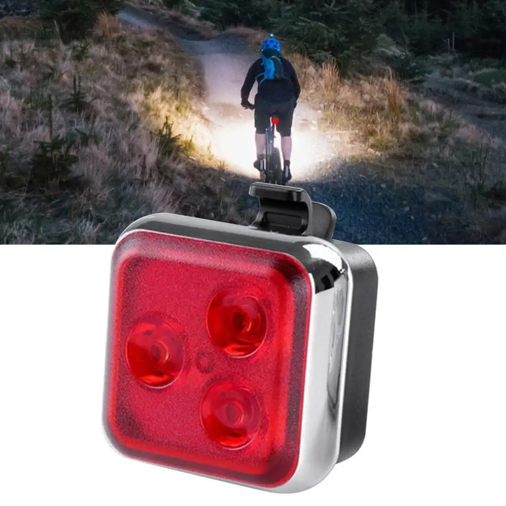 

Rear Cycling Light Lightweight Super Bright Front Tail Light Safety Warning Light Practical Bike Tail Light