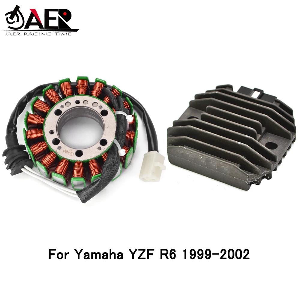 Катушка статора генератора мотоцикла + выпрямитель регулятора 12 В для Yamaha YZF R6 1999