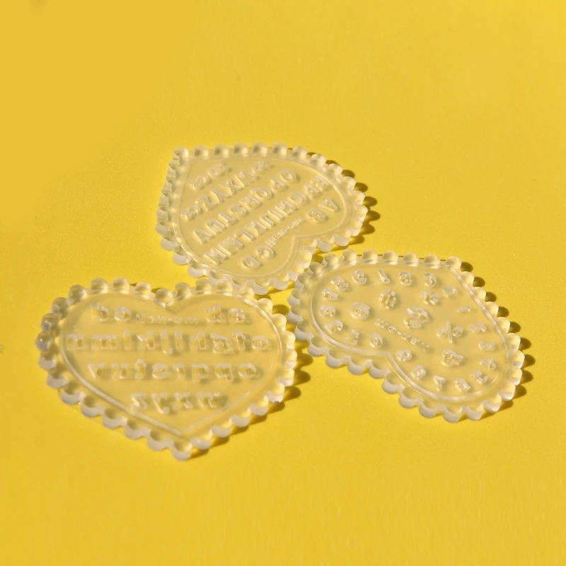 

Letters Nail Art Decoration Epoxy Resin Mold Nails Stickers Ornaments Silicone Mould DIY Crafts Jewelry Casting Tool