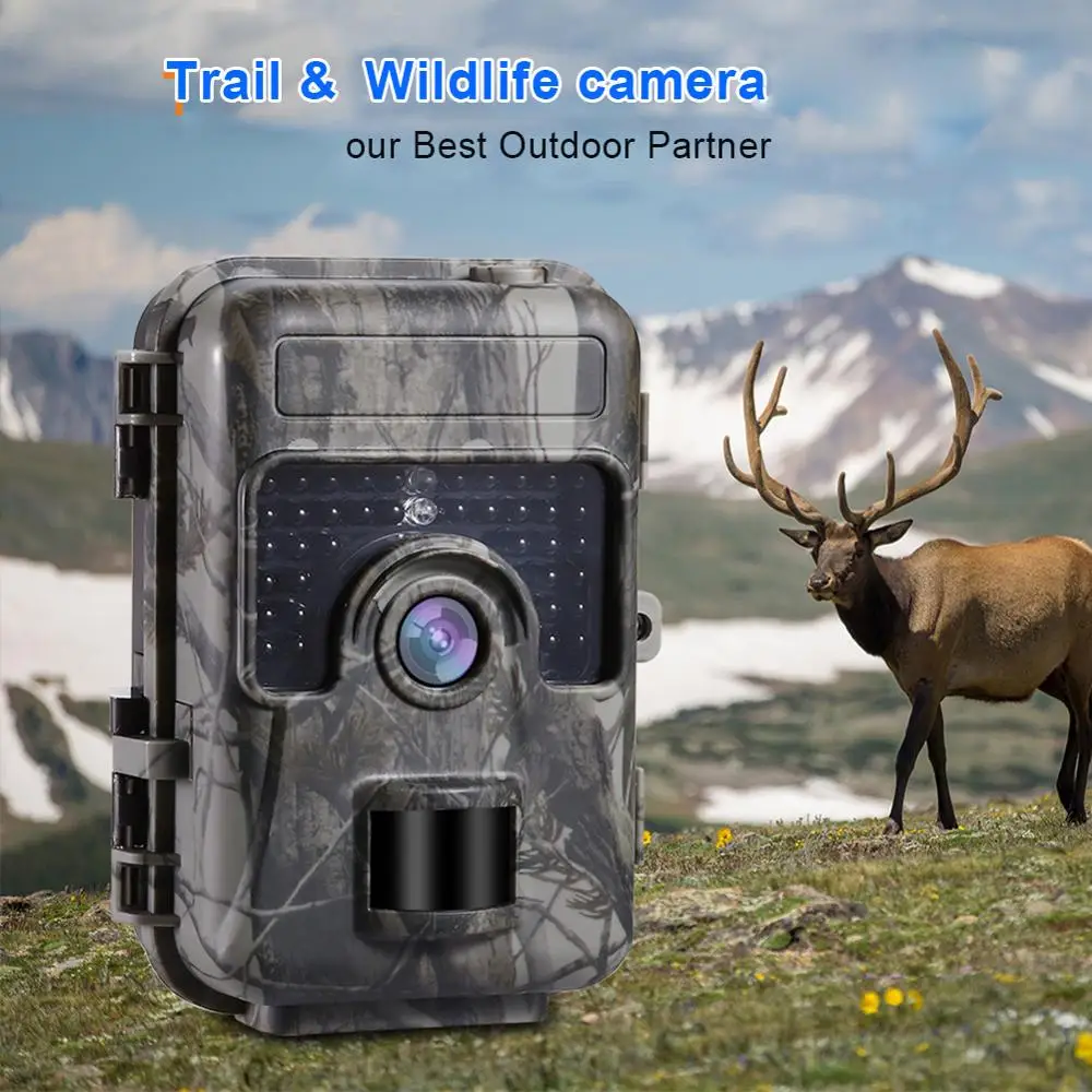 

HH-662 Hunting Trail Camera HD Wildlife Camera Night Vision Motion Digital Activated Outdoor Trigger Wildlife Scouting 16MP 1080